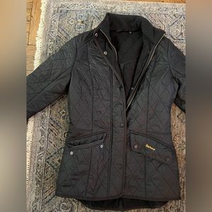 COPY - Black Barbour Cavalry Polarquilt Jacket size 6